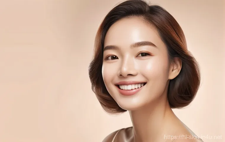 건조 피부를 위한 클렌징 오일 추천 - **Prompt:** A woman, around 25-35 years old, with soft, clean skin, is performing a double cleansing...